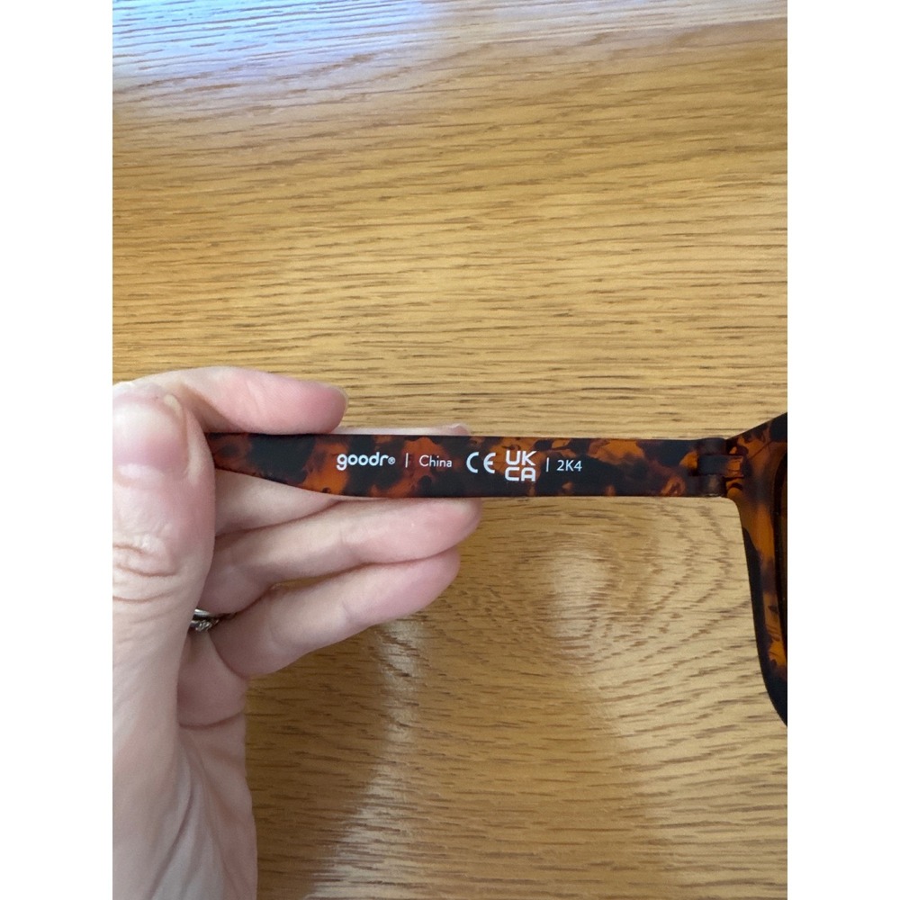 Goodr Bosley's Basset Hound Dreams Tortoise Sunglasses - Picture 4 of 4